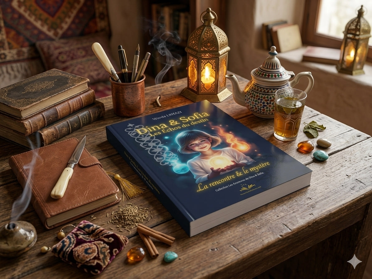 Roman fantastique marocain - Dina & Sofia, Les Échos du Destin - Tome 1 - Version Imprimée (International)