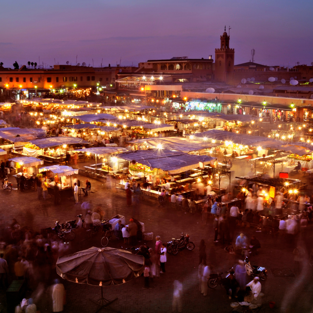 Place Jemâa El Fna Marrakech - Maroc